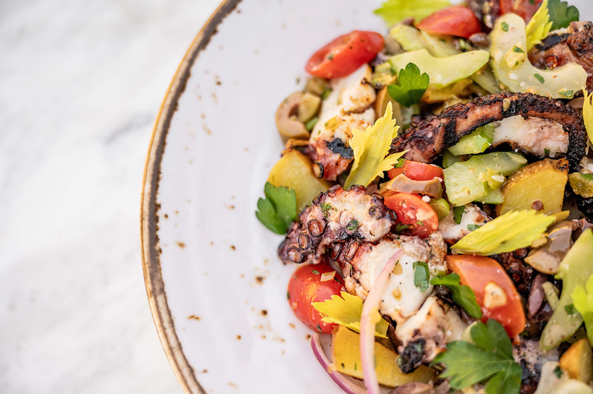 Insalata di polpo at Terrazza de Triozzi. | Photo by Terrazza di Triozzi