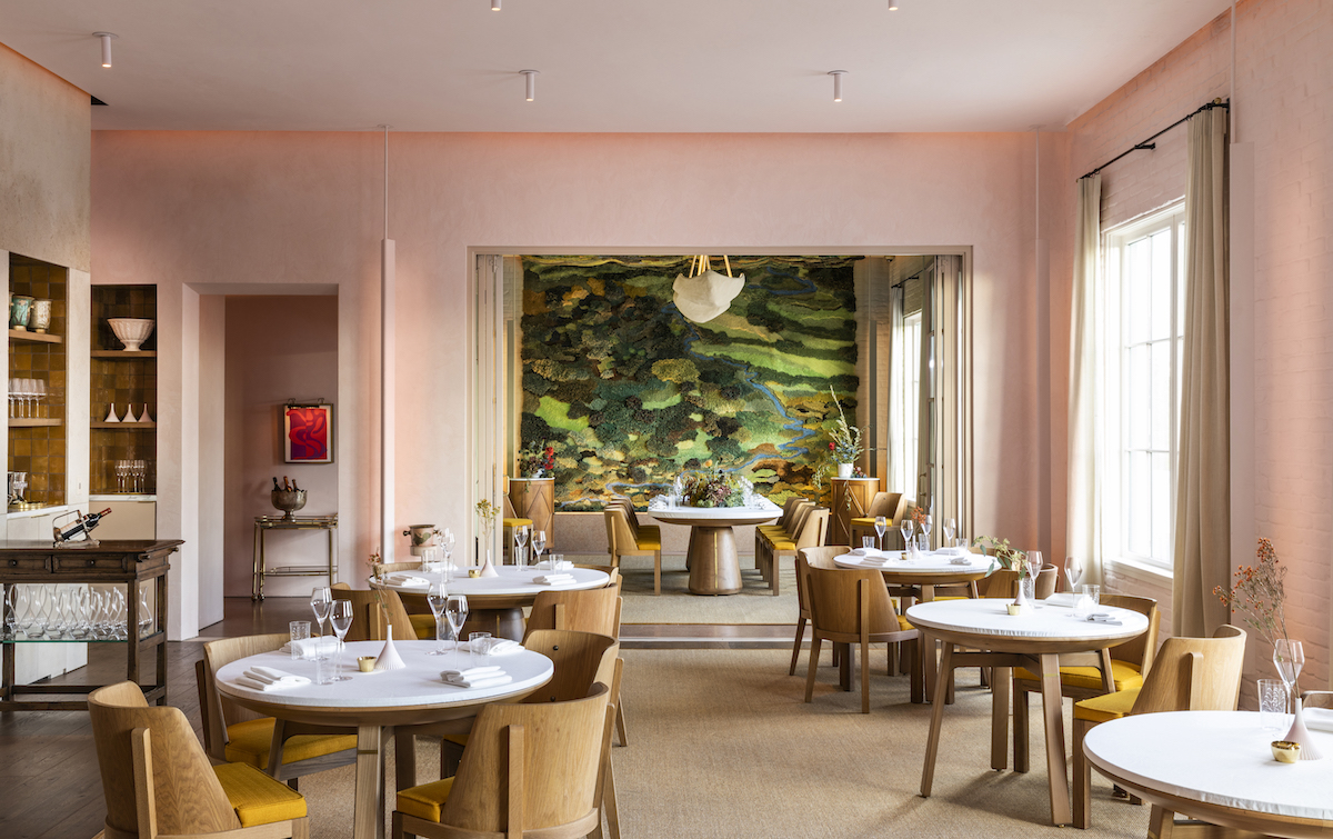 The dining room at Michelin starred March in Montrose. | Photo by Zachary Horst