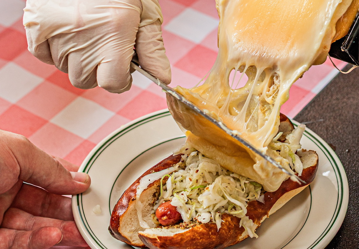 Raclette at Montrose Cheese & Wine. | Photo by Zach Horst