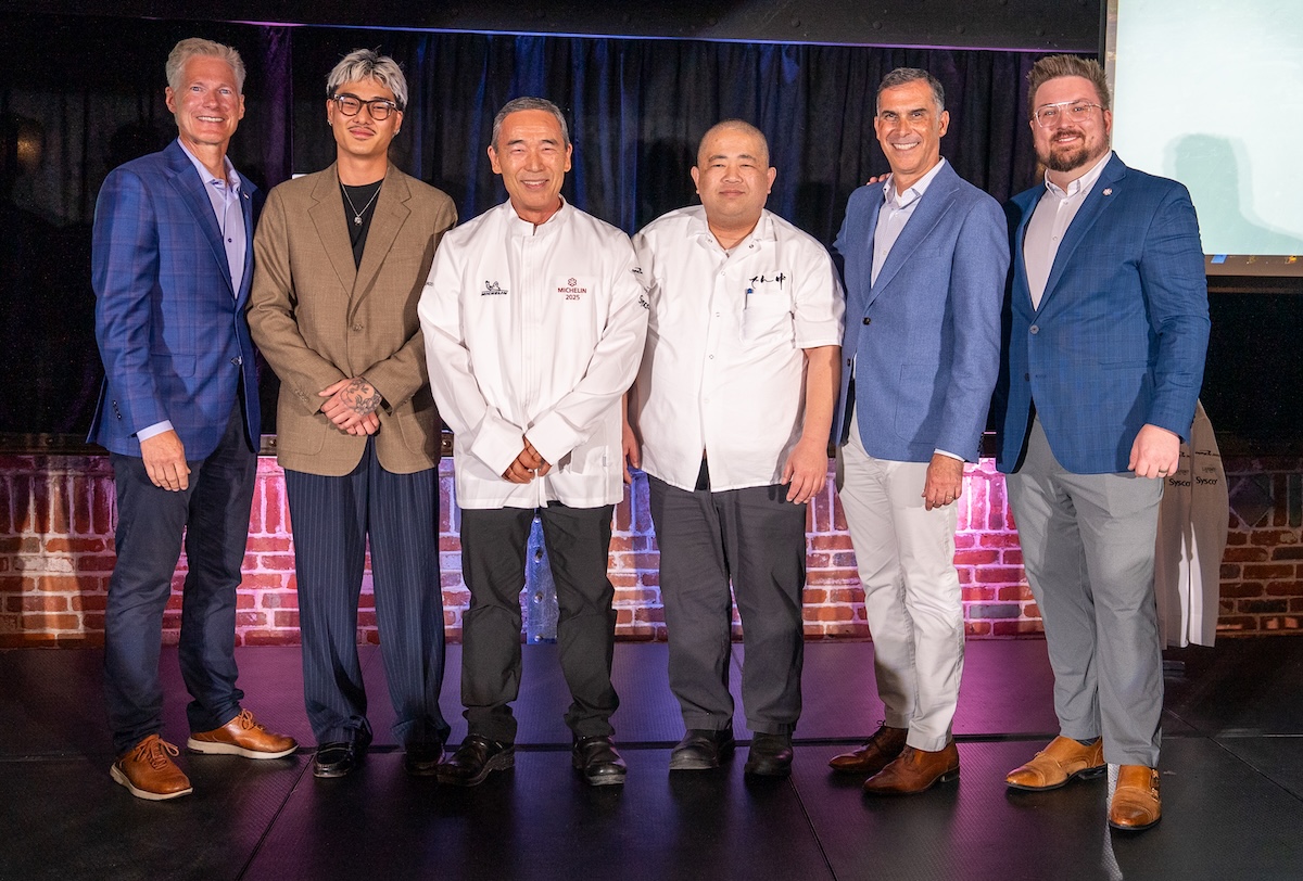 Kizaki, a Japanese omakase counter led by chef Toshi Kizaki, received its first star. | Photo by Brent Andeck Photo
