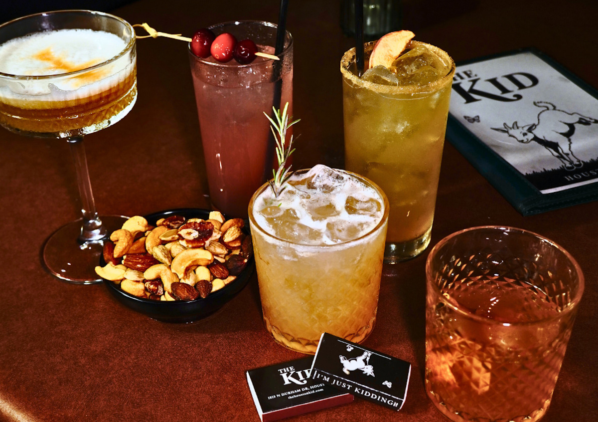 A spread of the new fall cocktails at the Kid. | Photo by the Kid