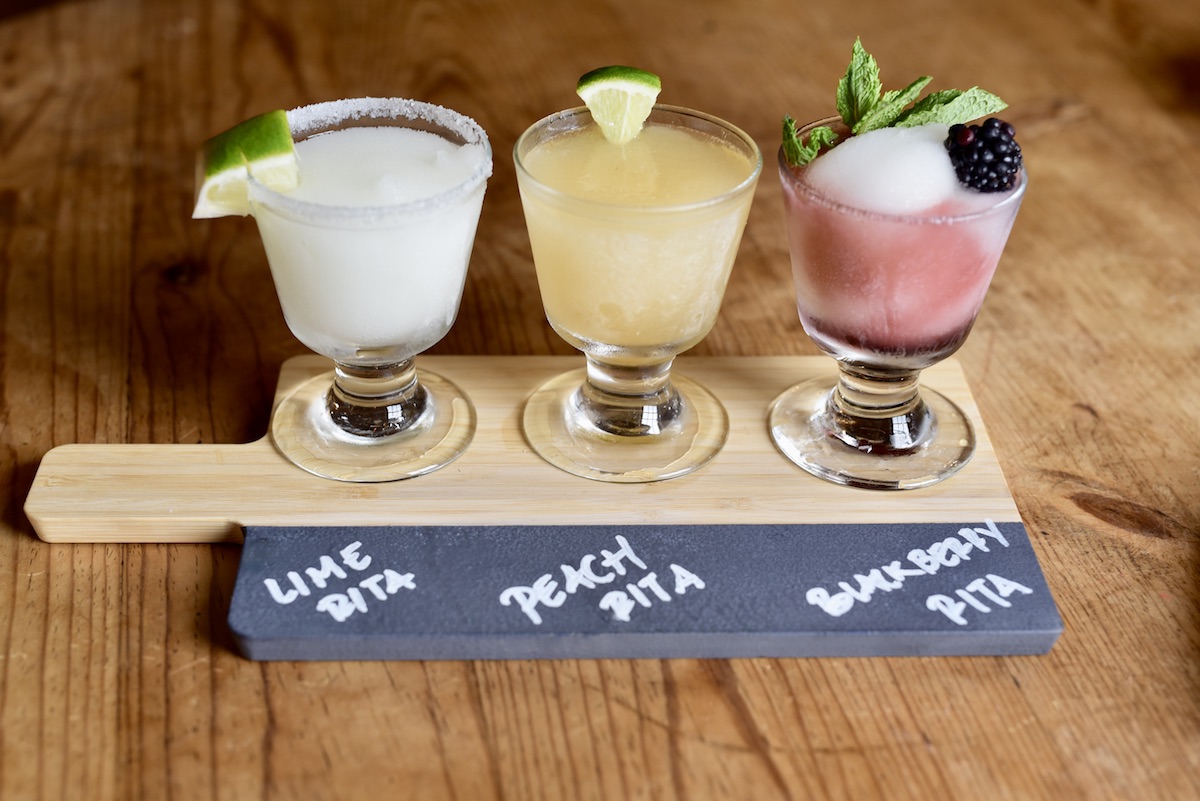 New margarita flights at Molina's Cantina. | Photo by Kimberly Park