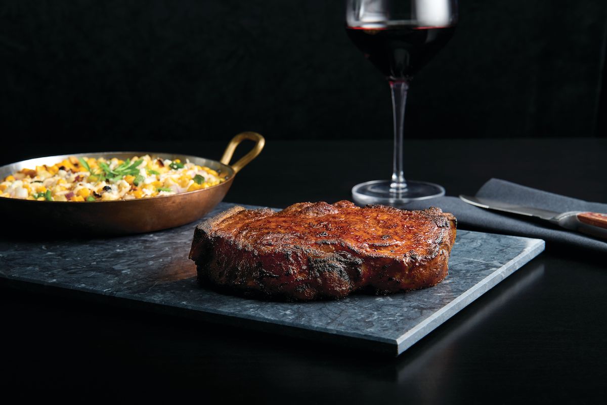- DiningOut Bone-in Kansas City strip at Mastro's. | Photo by Mastro's Restaurants