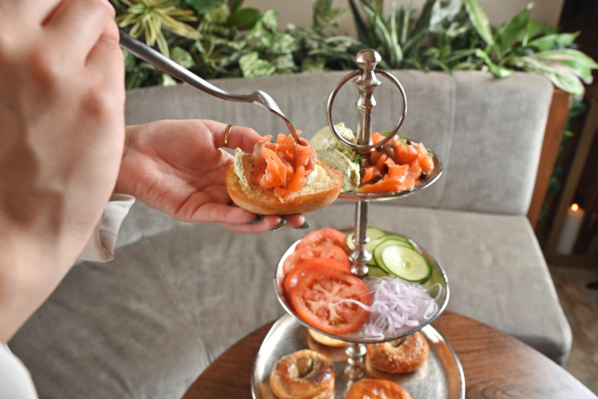 The Melrose tower, on the new brunch menu at Melrose. | Photo by Alex Montoya