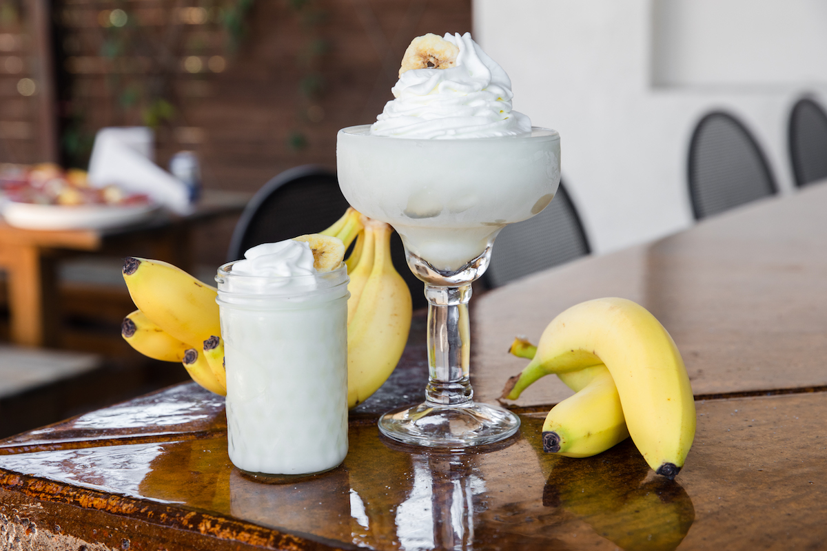 The banana colada at Monkey's Tail. | Photo by Becca Wright