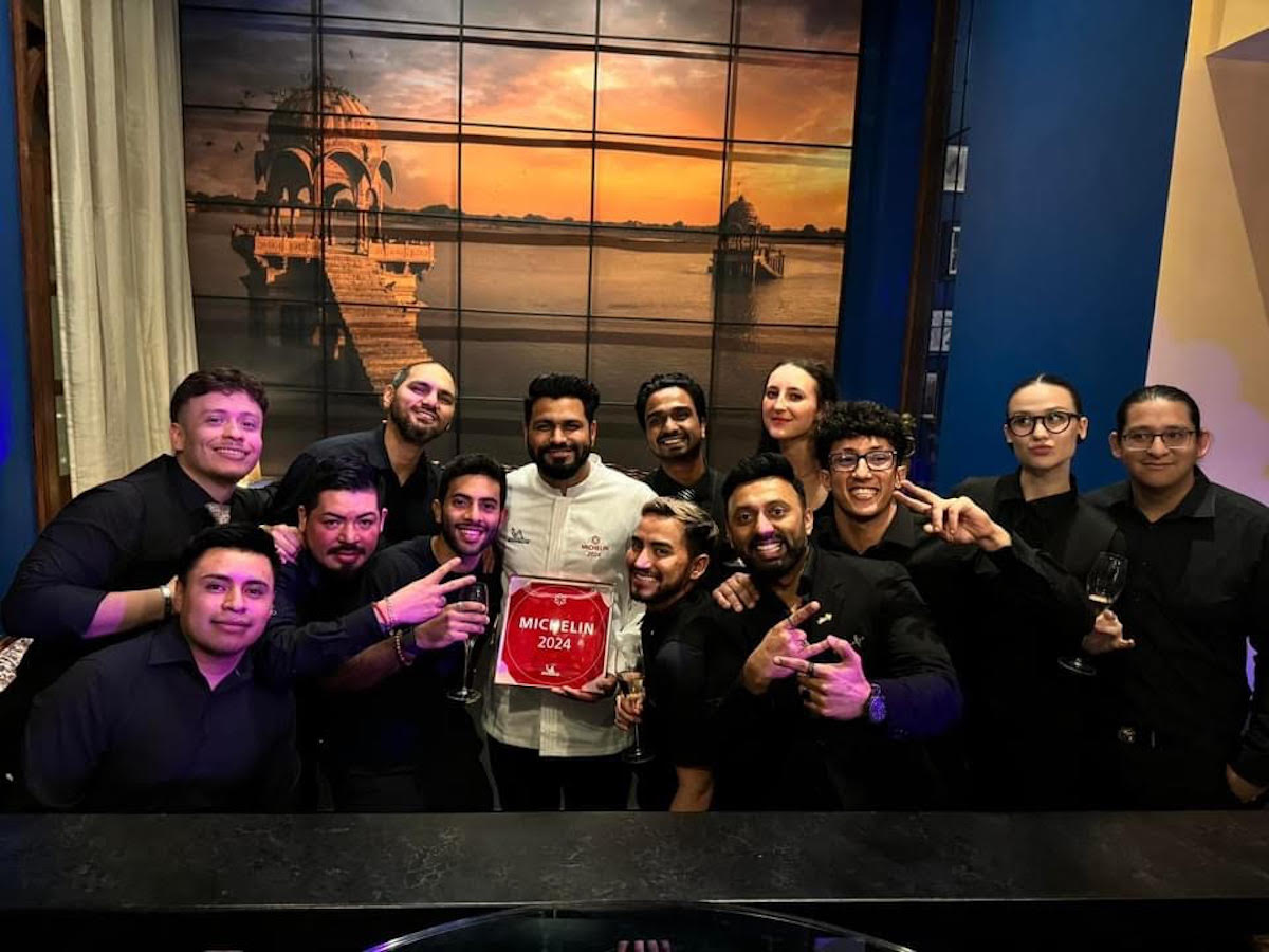 Chef Mayank Mistwal and the Musaafer team. | Photo by Musaafer