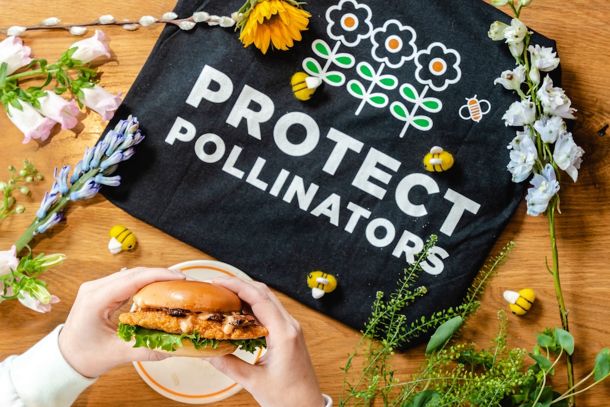 - DiningOut protect our pollinators and chicken sandwich