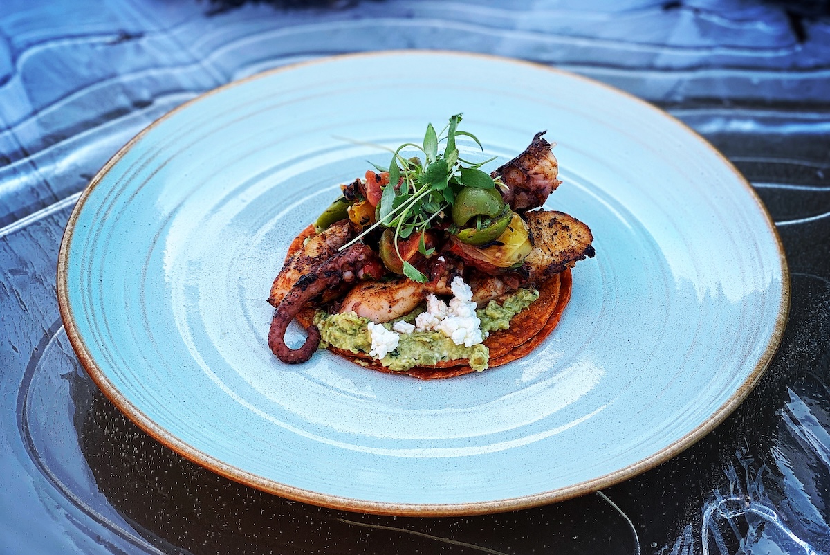 Bits & Pieces specializes in fancy street-style tacos. | Photo by Orlando Benavidez