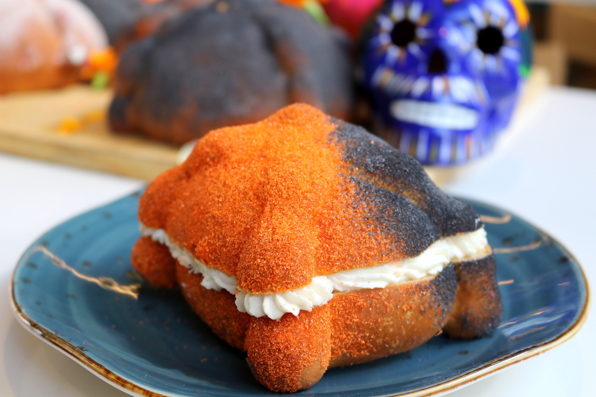 Pan de muerto at Caracol. | Photo by Caracol