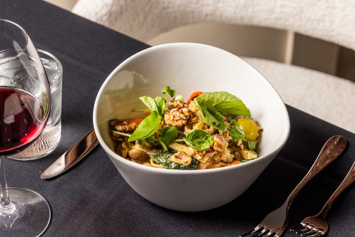 Pappardelle pasta at La Rocca Rossa. | Photo by Casey Wilson