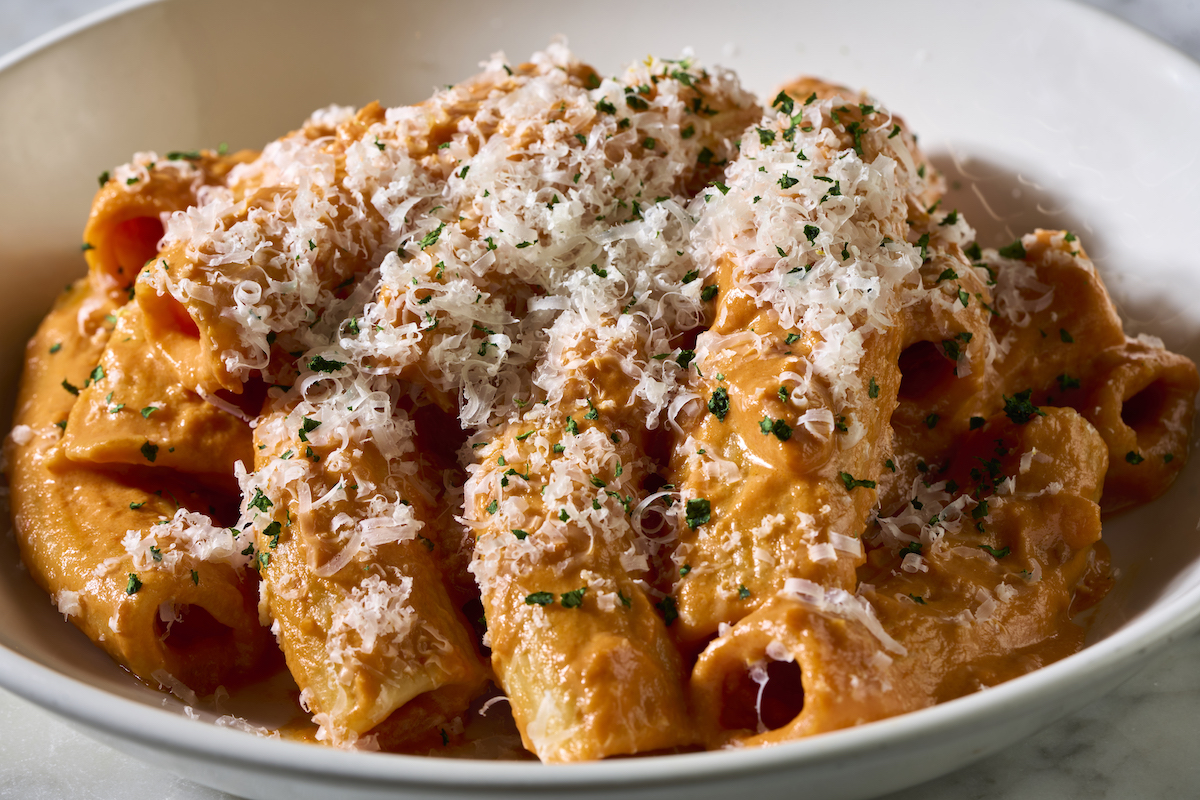 Penne alla vodka at Gemelle. | Photo by Love Management