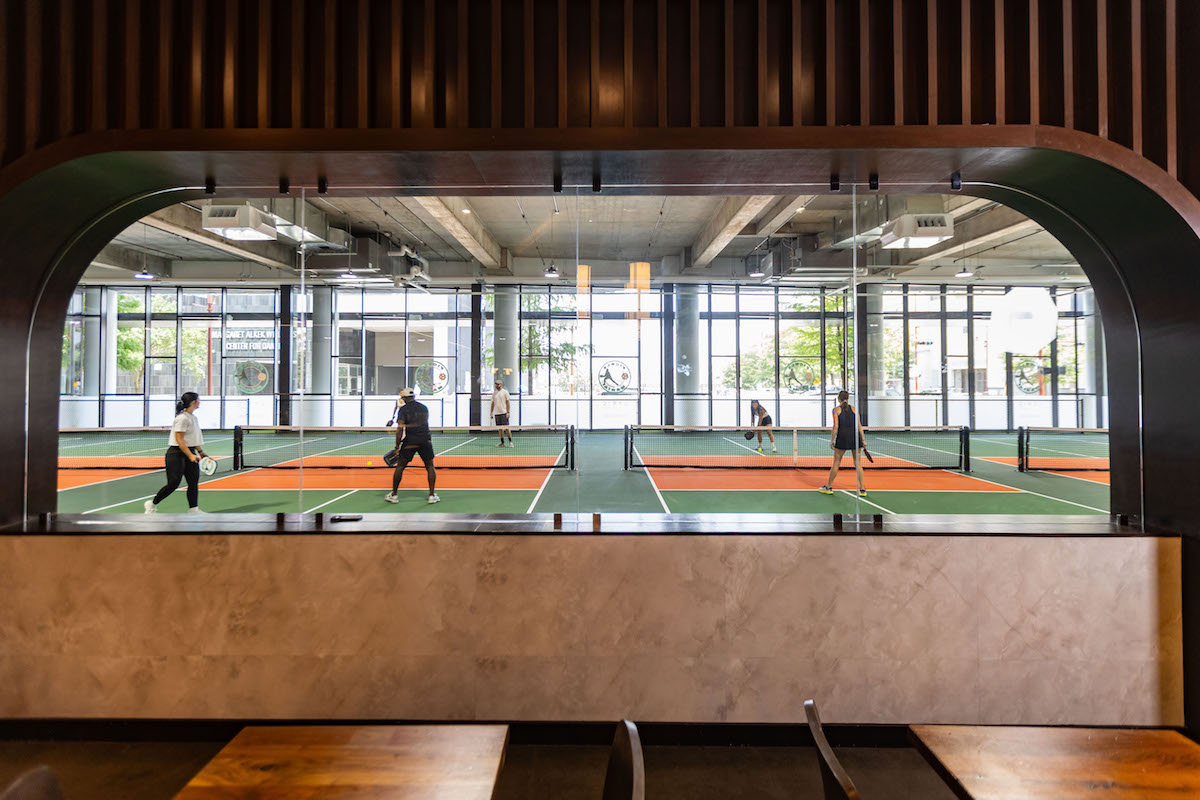 Game, Set, Snack: A New Indoor Pickleball Destination is Now Open at Lyric  Market in Downtown Houston - DiningOut
