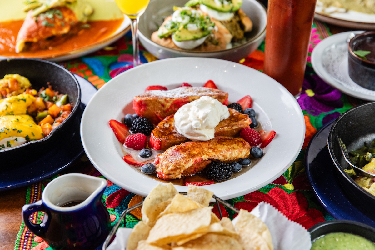 - DiningOut Global Conchas French toast at Picos. | Photo by Becca Wright