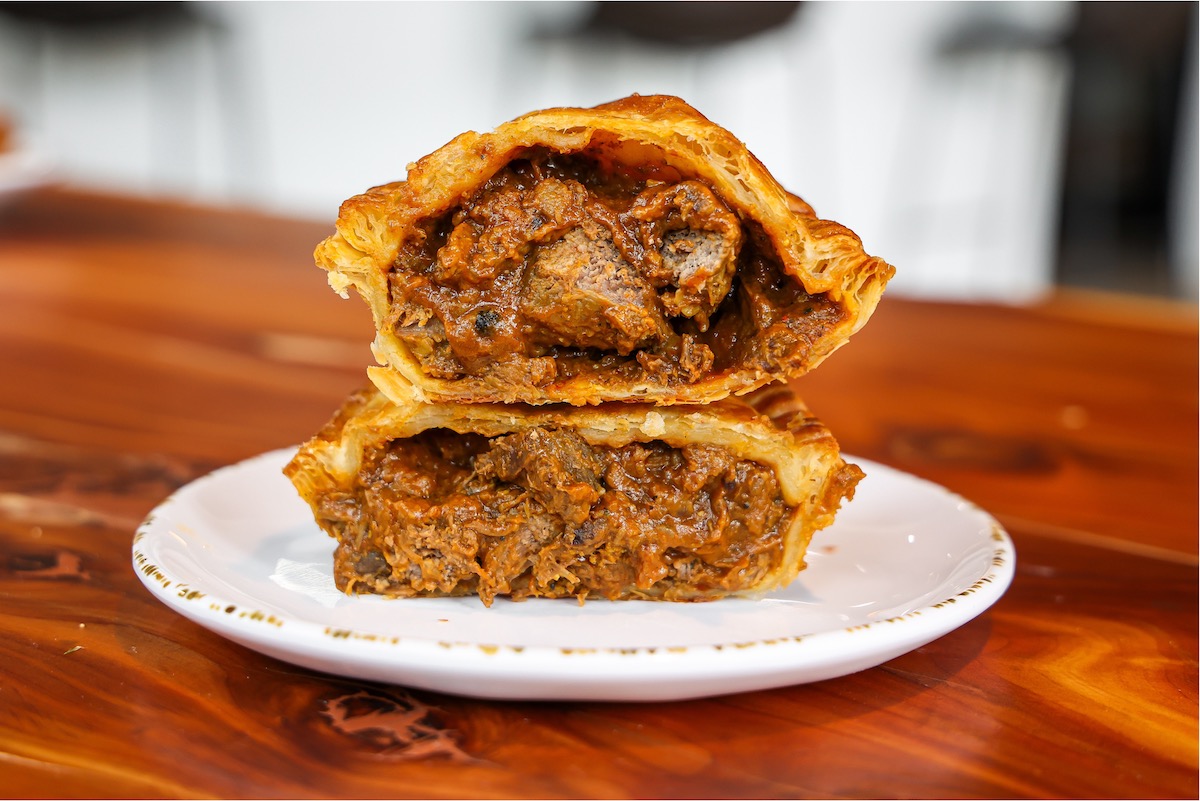 Meat pies from 2 Phat Bastards, now open at the POST. | Photo by 2 Phat Bastards