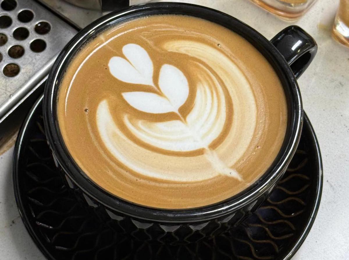 Hot apple butter latte at Preston's Cafe. | Photo by Preston's Cafe