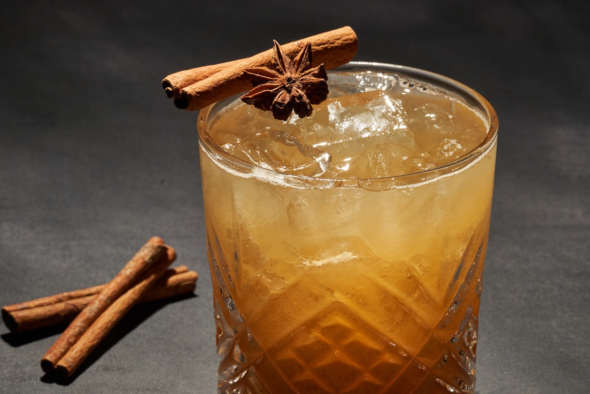 Pumpkin Bourbon Smash is on the menu for the fall. | Photo by STK