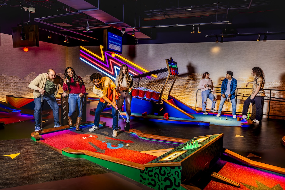 - DiningOut Find love on the mini-golf course. | Photo by Puttshack