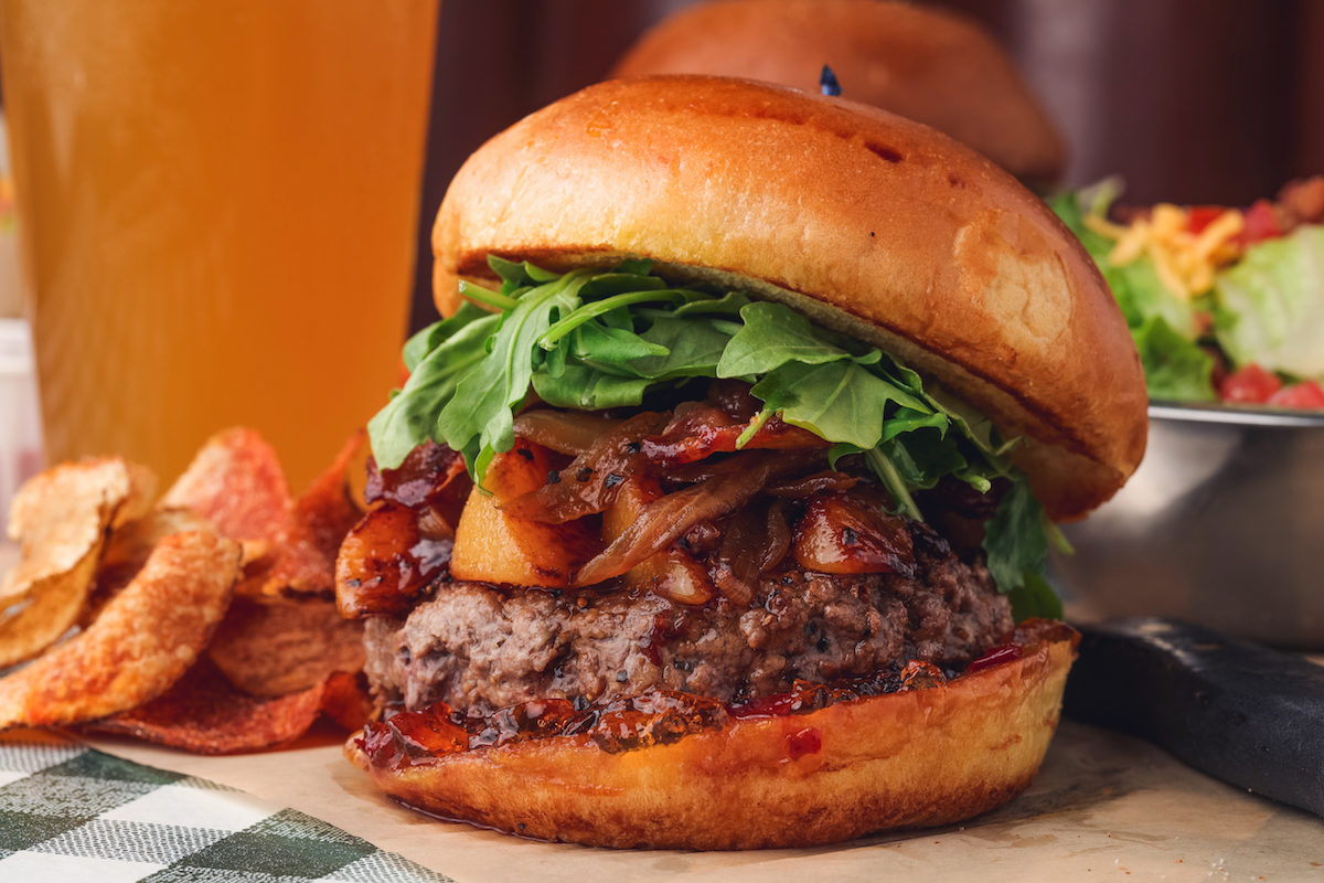 The Sugar Burger at Rodeo Goat. | Photo by Allison David
