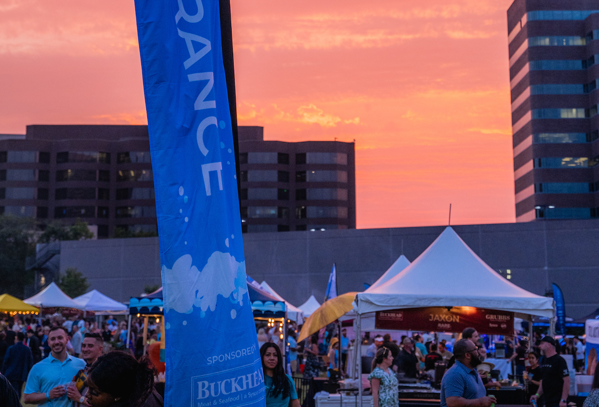 RARE Steak festival at Levy Plaza in Las Colinas. | Photo by Dacoge Media