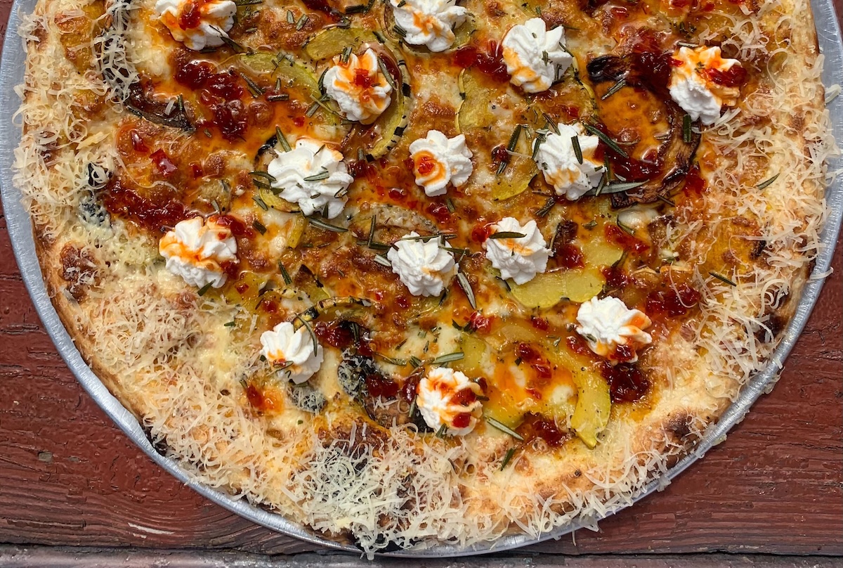 Pumpkin on pizza? You bet! | Photo by Redeemer Pizza