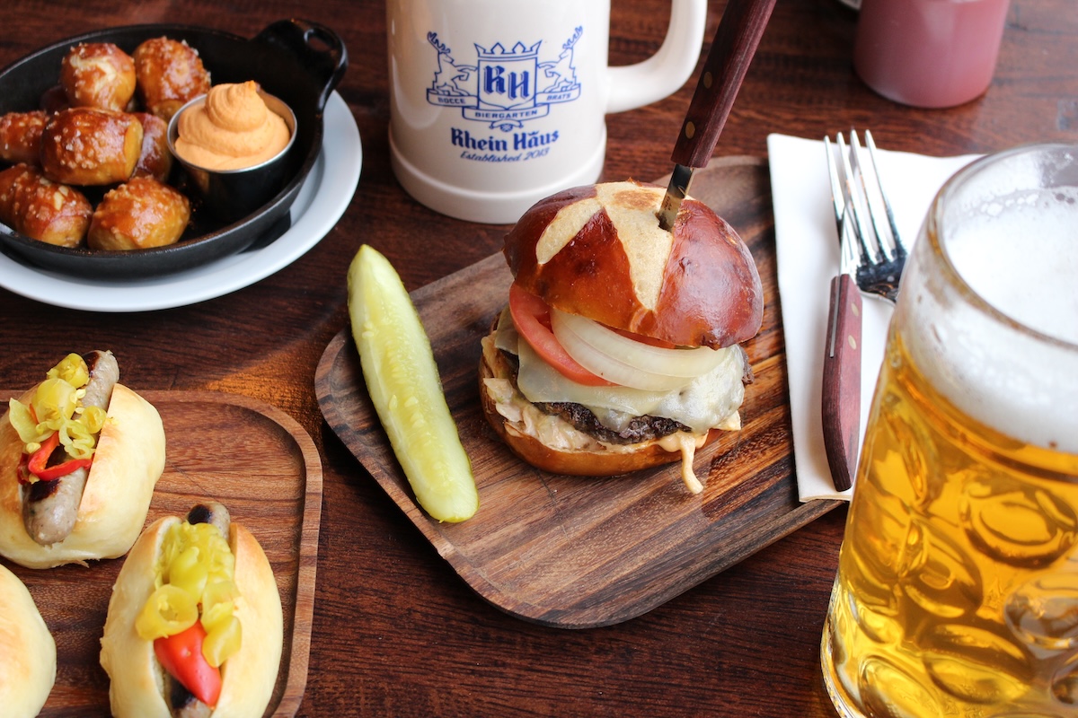 Get down with a special Super Bowl platter. | Photo by Rhein Haus Denver