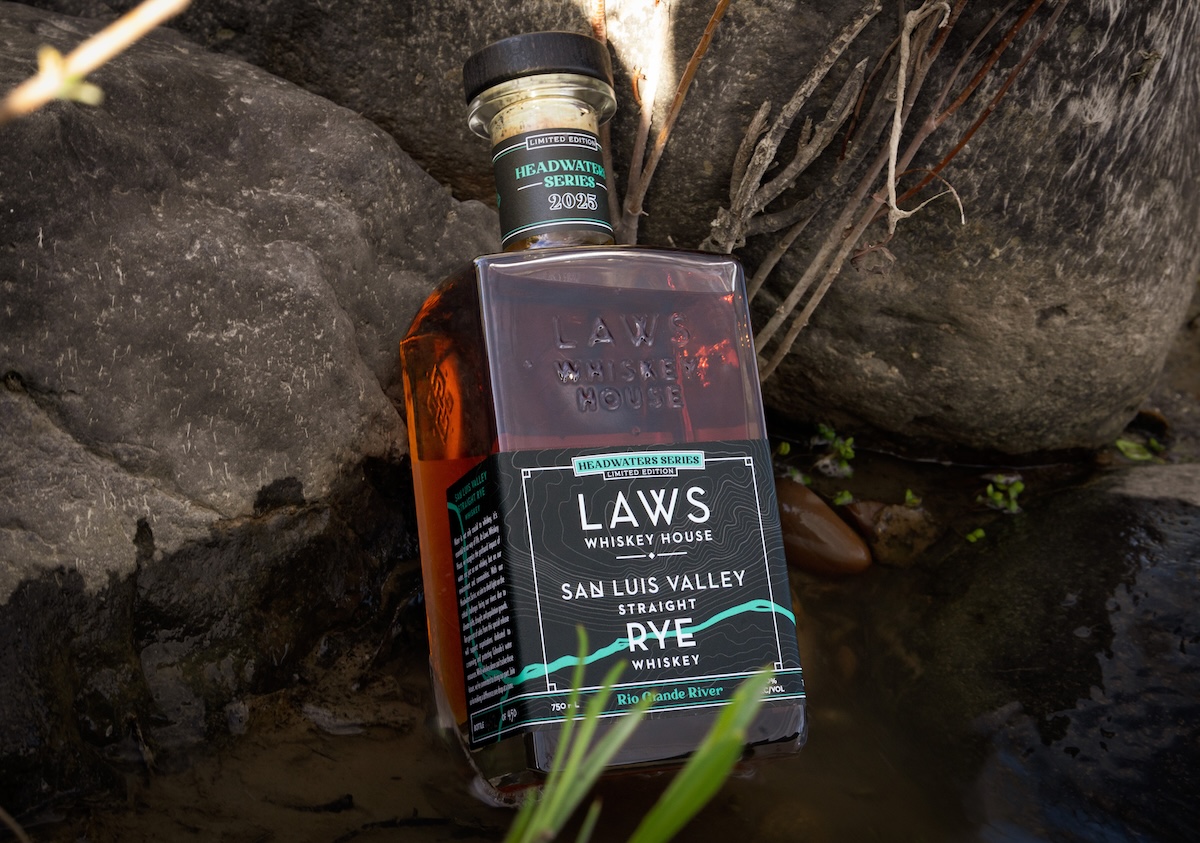 Headwaters Series: The Rio Grande Edition San Luis Valley Straight Rye Whiskey. | Photo by Laws Whiskey House