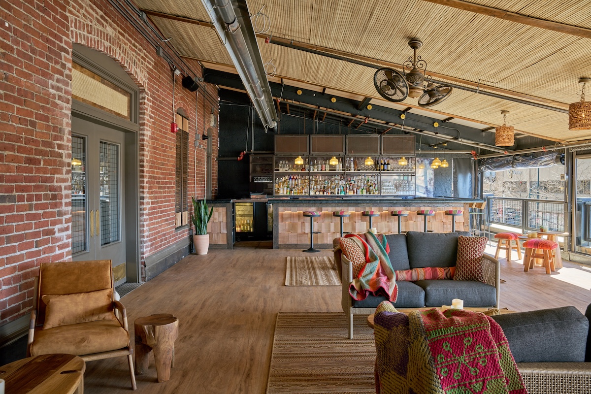 The best roof patio in Downtown Denver is at Tamayo. | Photo by Richard Sandoval Hospitality