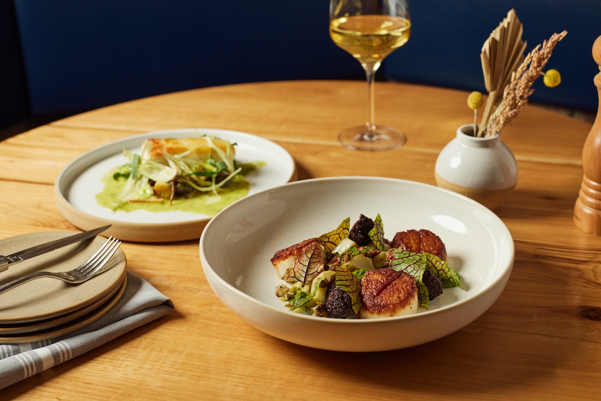 - DiningOut Chef Matt Vawter has come a long way from flipping pancakes. Scallops at his first restaurant, Rootstalk in Breckenridge. | Photo by Yvonne Albinowski