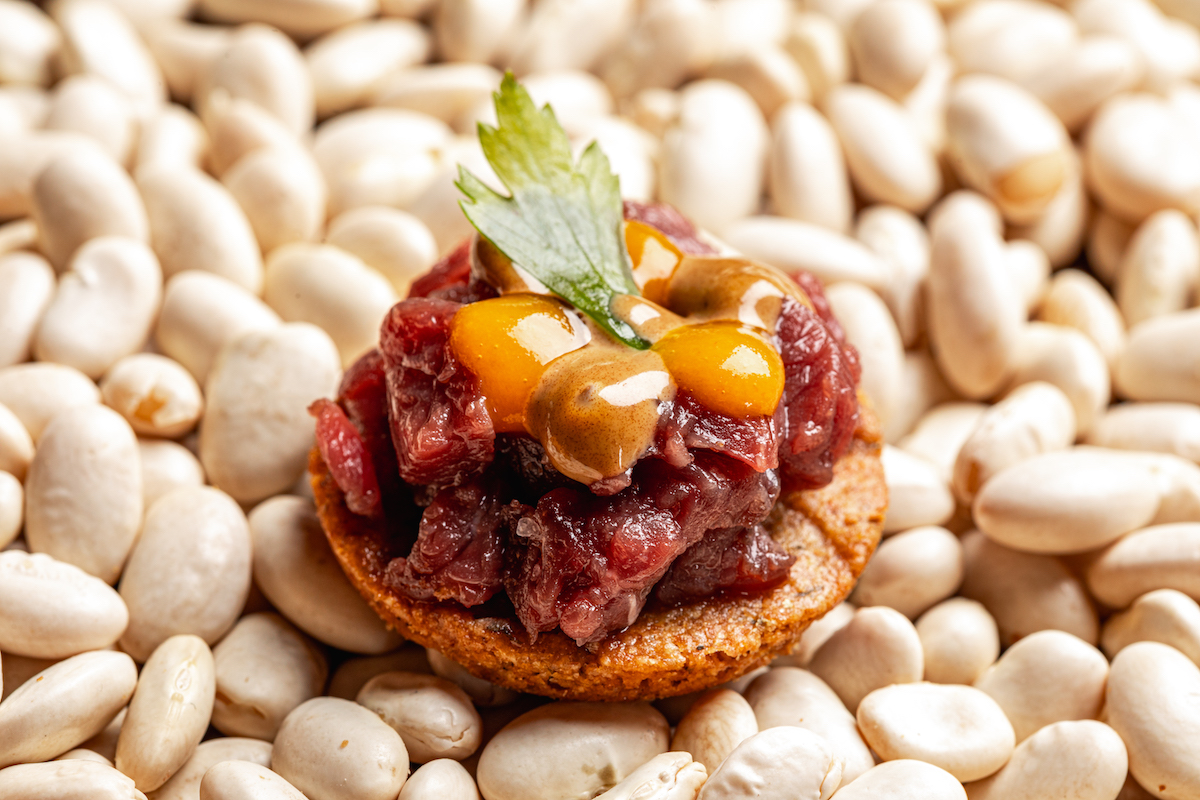 Kangaroo tartare at Rye. | Photo by Samantha Marie