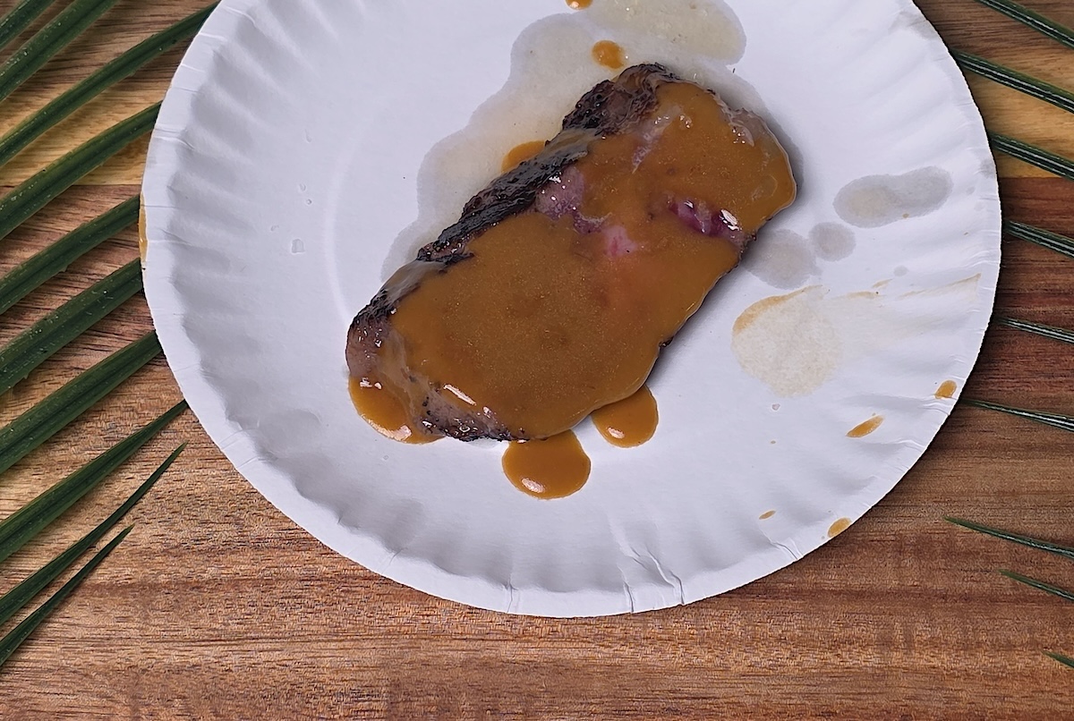 STK Steakhouse topped its meat with sauce Diane. | Photo by DiningOut Staff