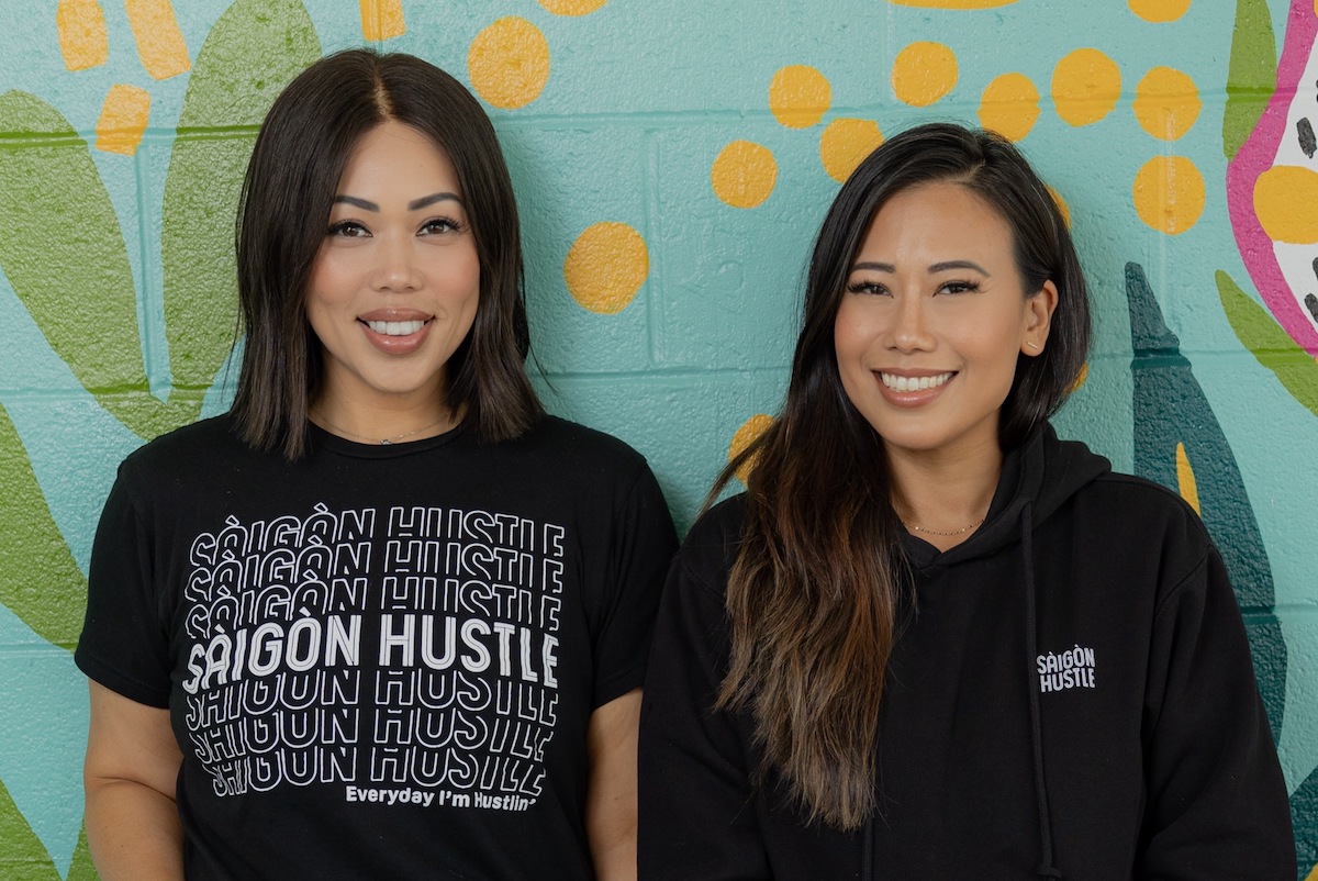 Saigon Hustle co-founders Cassie Ghaffar and Sandy Nguyen. | Photo by Saigon Hustle