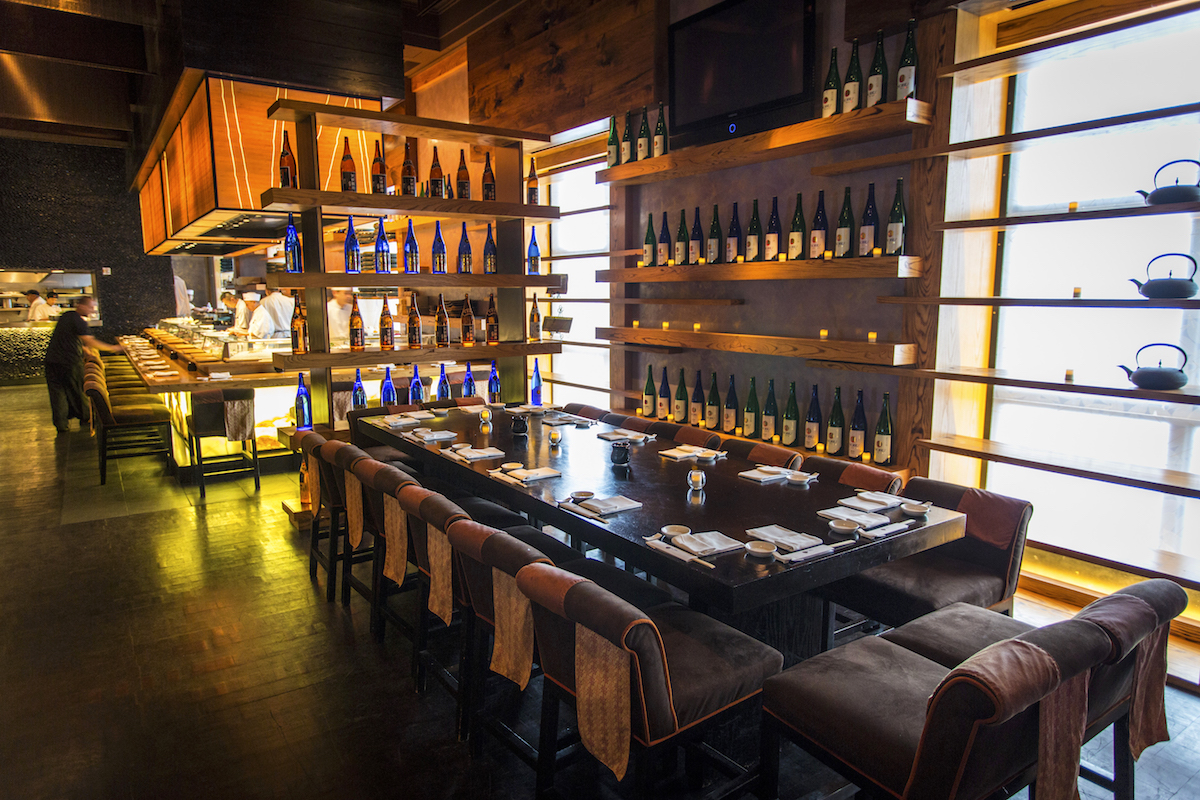 - DiningOut The sake table at Nobu Dallas in Hotel Crescent Court. | Photo by Nobu Dallas