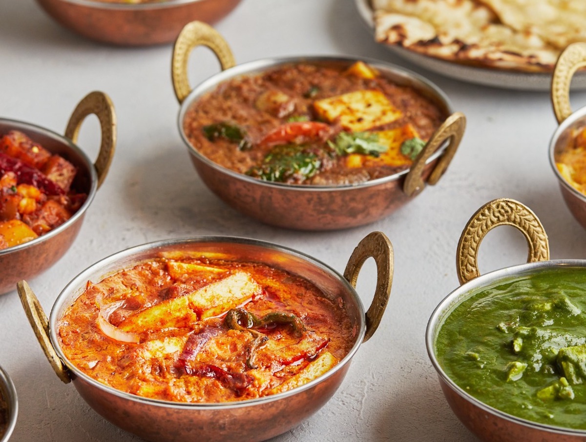 clams - DiningOut A variety of vegetable and paneer dishes at Saravanaa Bhavan. | Photo by Saravanaa Bhavan