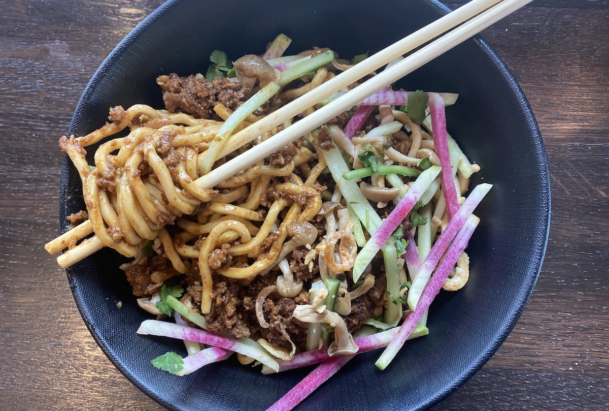 Pig and Tiger's Saucy Pork Noodle. | Photo by Lucy Beauregard