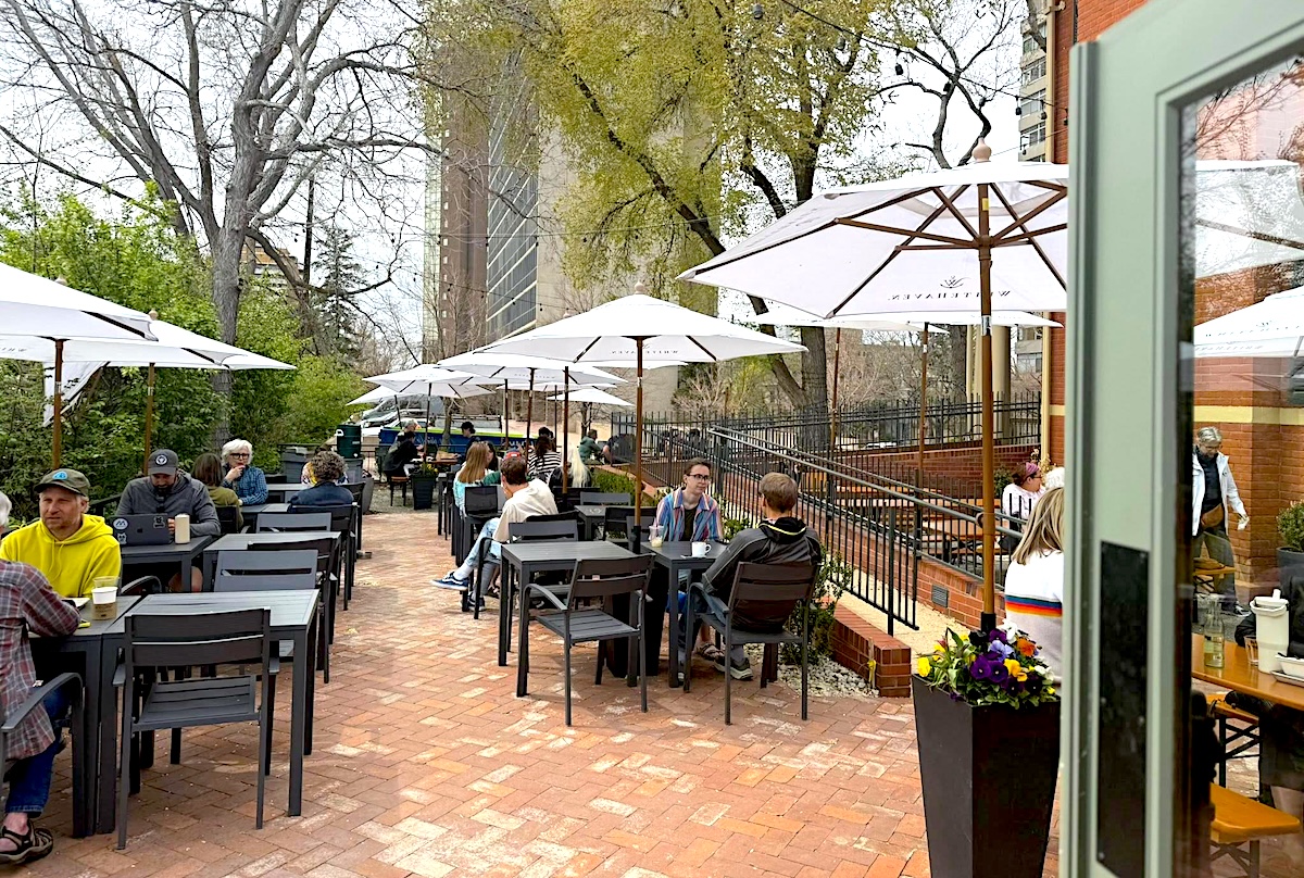 Secret Garden Bar Café is the perfect spot to enjoy a bite to eat and the great outdoors. | Photo by Brittany Anas