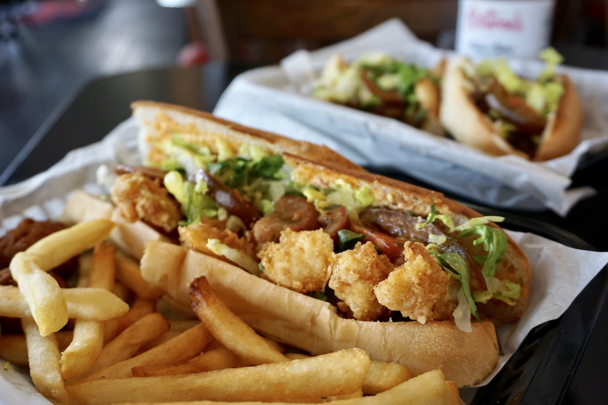 Oyster po'boy at Antone's. | Photo by Antone's