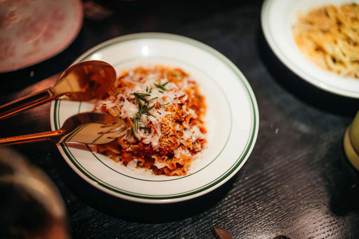 Pasta at Sister. | Photo by Lindsey Miller PR