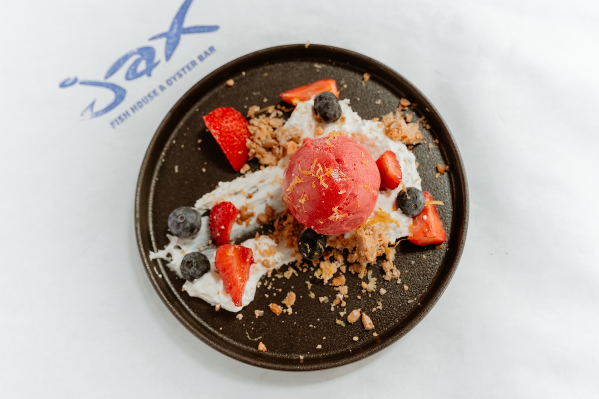 Sorbet-and-Cream_jax_fish - DiningOut It's not just seafood, desserts at Jax are a must too. | Photo by Big Red F