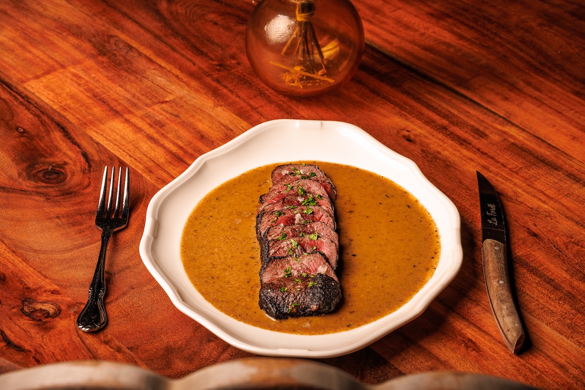 The Stag au Poivre at La Forêt. | Photo by Connor Stehr