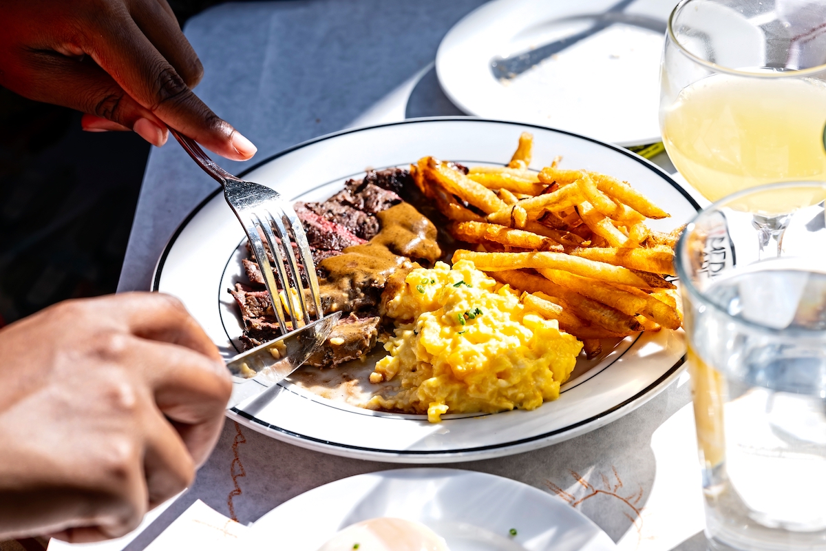 Steak and eggs at Medium Rare. | Photo by Medium Rare