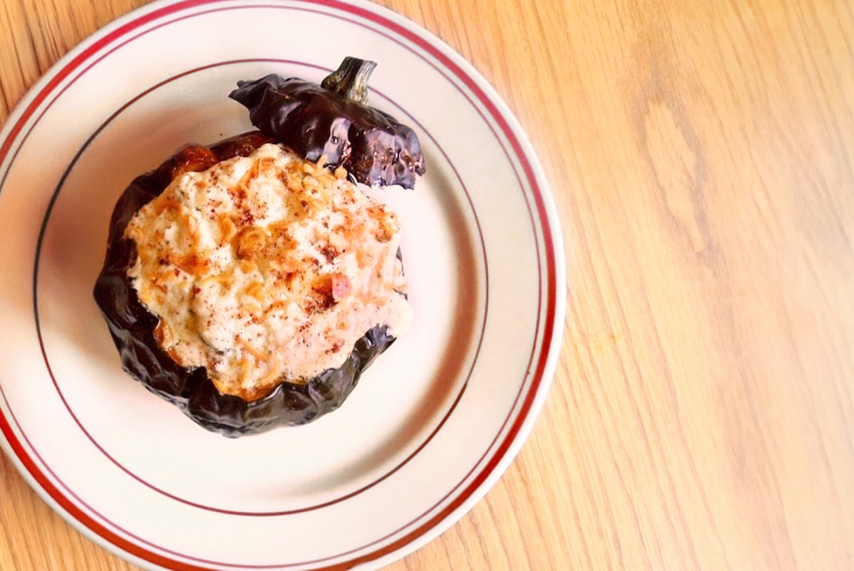 Mujadara Stuffed Pumpkin at Safta in RiNo. | Photo by Pomegranate Hospitality