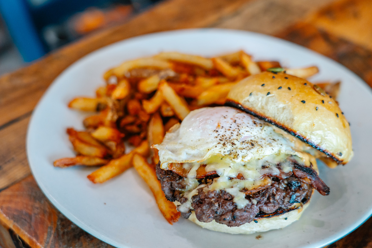 Excess starter is used in scratch-made sourdough pancakes. | Photo by Sullivan Scrap Kitchen