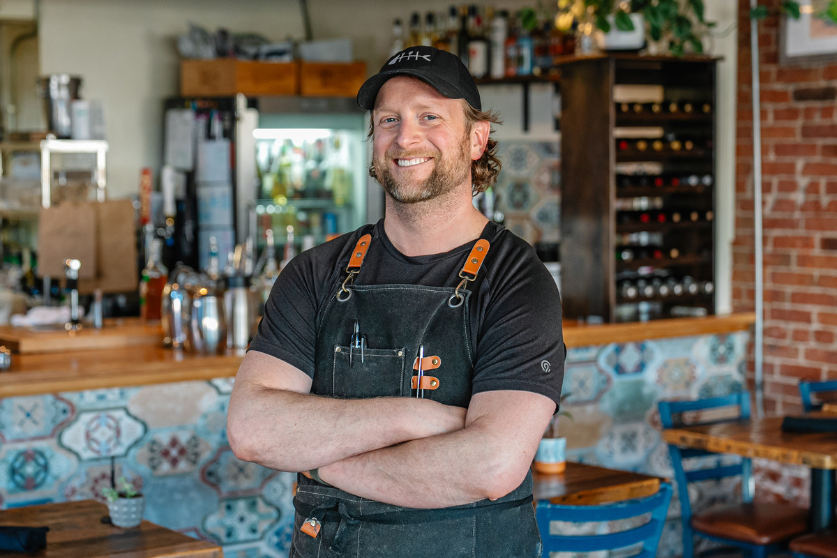 Chef Terence Rogers, owner of Sullivan Scrap Kitchen. | Photo by Sullivan Scrap Kitchen