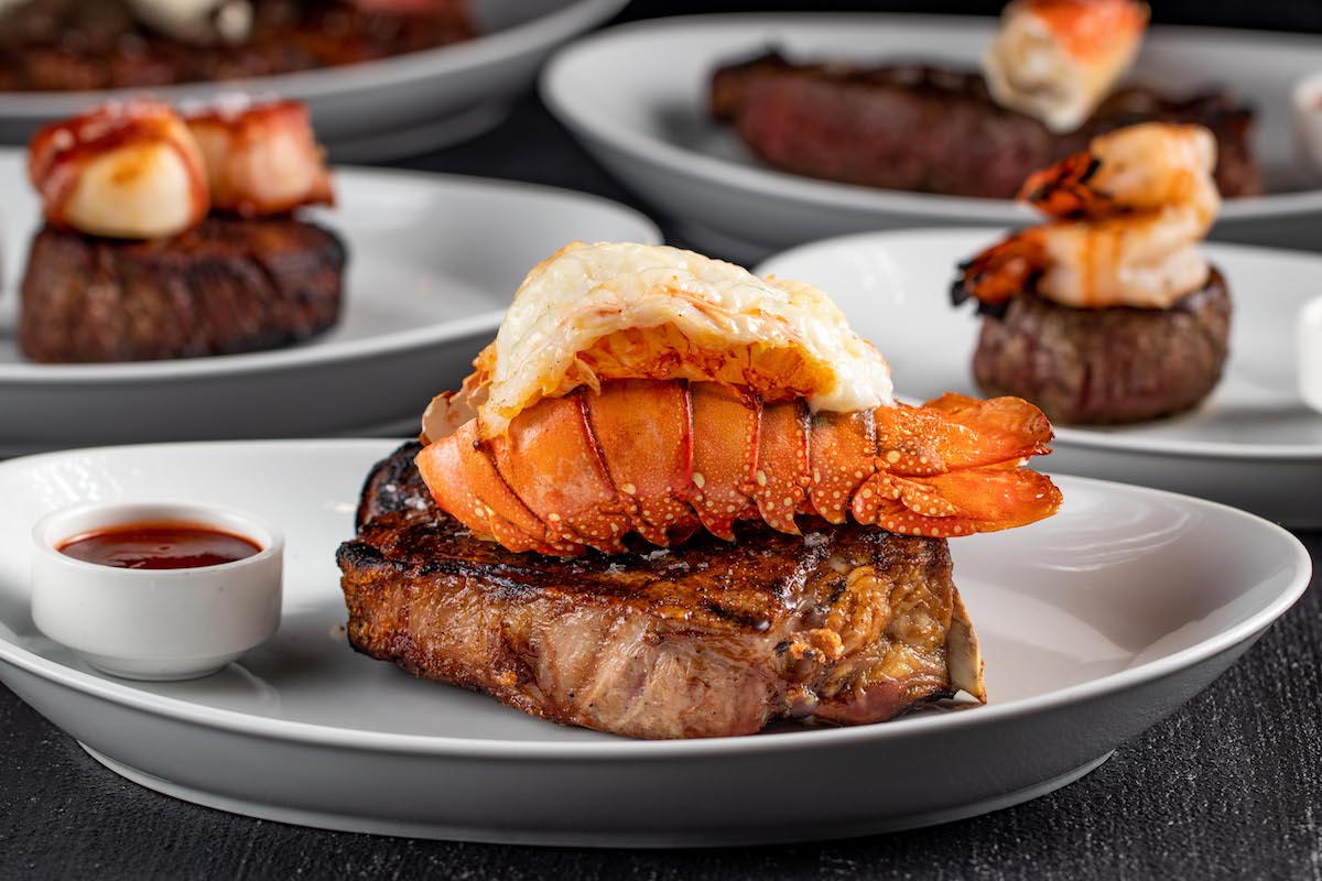 - DiningOut Surf and turf at STK Steakhouse. | Photo by STK Steakhouse