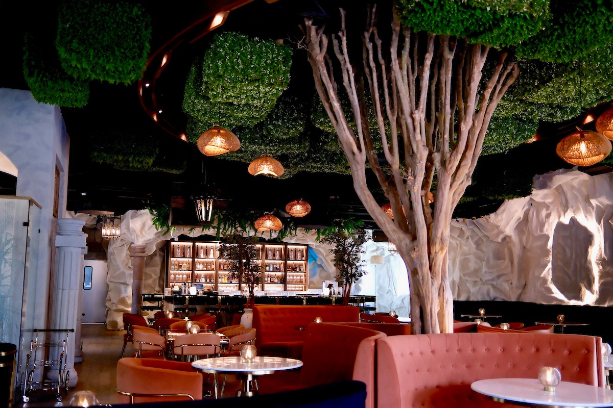 The Tulum-inspired interiors of Tago, newly opened in Midtown. | Photo by Eira House