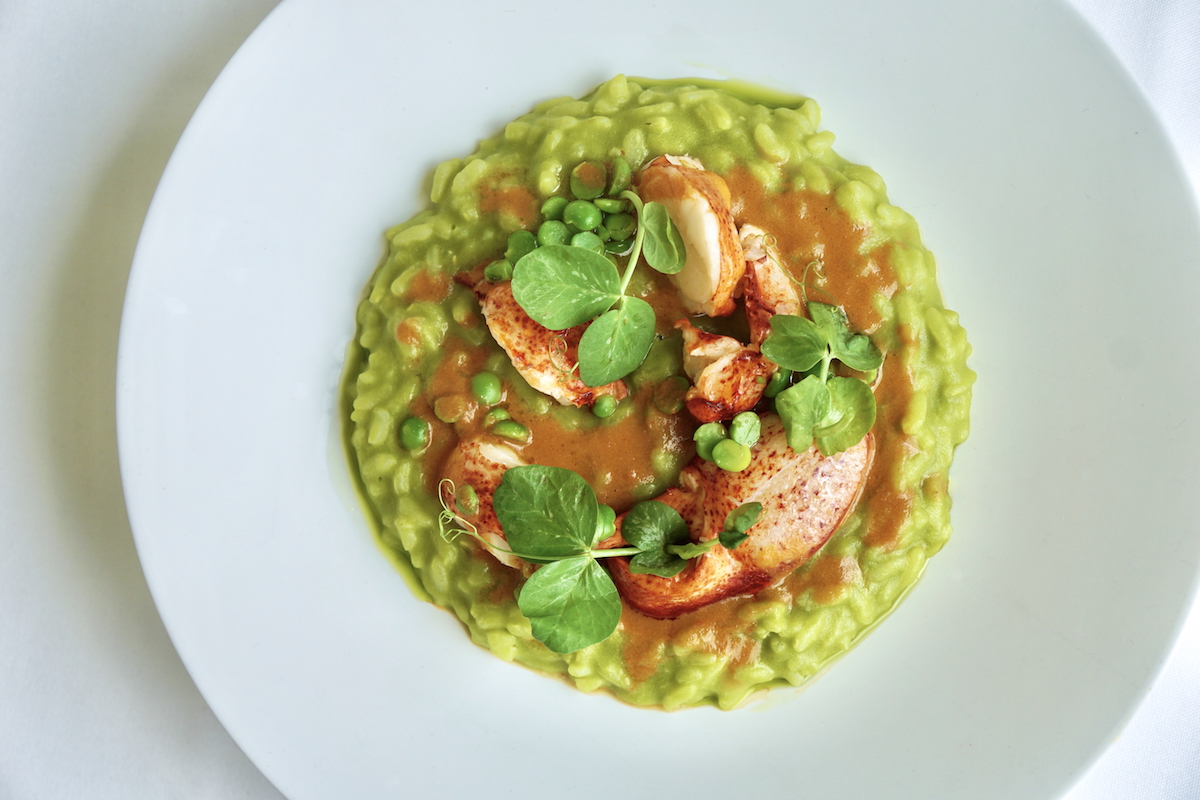 Lobster risotto at Tavola. | Photo by Tavola