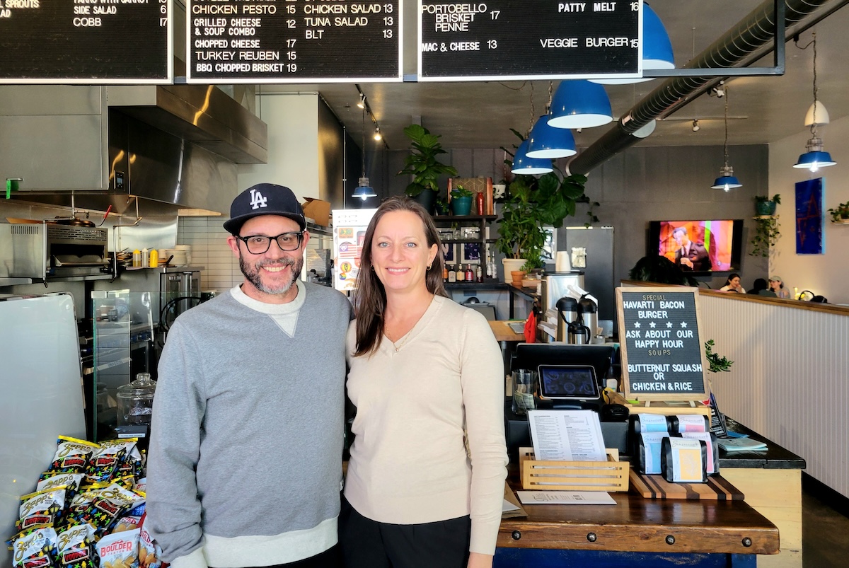 Tessa_Delicatessen_by_Linnea_Covington_Howards - DiningOut Vincent and Jessica Howard, owners of Tessa Delicatessen on East Colfax. | Photo by Linnea Covington