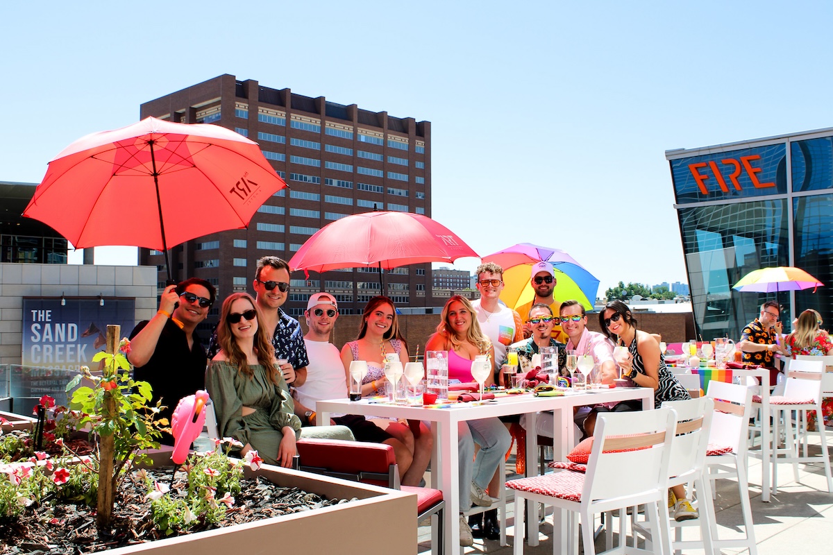 - DiningOut Grab a group and head to FIRE at its rooftop downtown. | Photo by ART, a Hotel