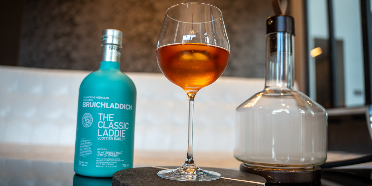 The Dark Side creator Sash’s journey into the cosmos of craft cocktails began four years ago at Welton Room “My whole life I’ve always tried to surround myself with beautiful and innovative creations whether it be art, music, and fashion,” says Sash. “But it wasn’t until I started bartending here that I learned the art of craft cocktails. It’s opened my eyes to a whole different world. It fascinates me how different smoking techniques or the usage of liquid nitrogen can elevate a simple drink.”
