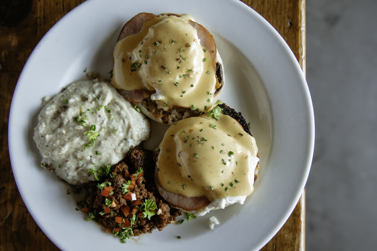 Sylvias-tamales - DiningOut Brunch at The Fort. | Photo by Lucy Beaugard